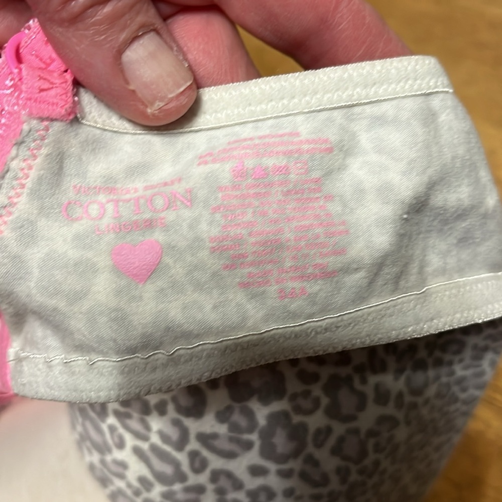 Victoria's Secret Gray and Pink Bra Intimates - Picture 3 of 3
